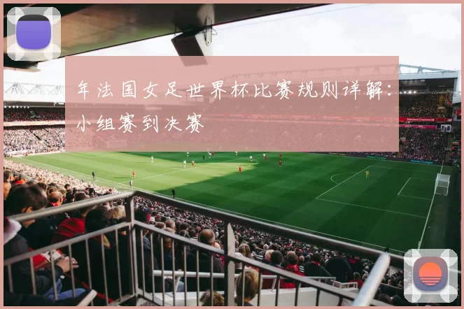 年法国女足世界杯比赛规则详解:小组赛到决赛